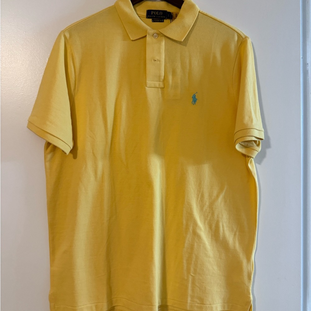 Polo by Ralph Lauren Classic Yellow Polo Shirt